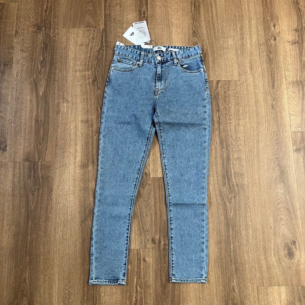 NWT Quicksilver High Waist Skinny Jeans Sz 26